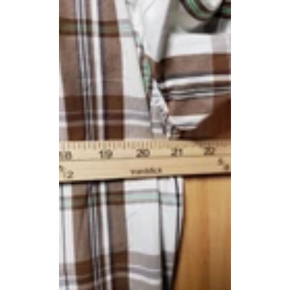 Hollister Western Shirt Men L Plaid Pearl Snap Cowboy Rancher Y2K Style - Picture 6 of 7